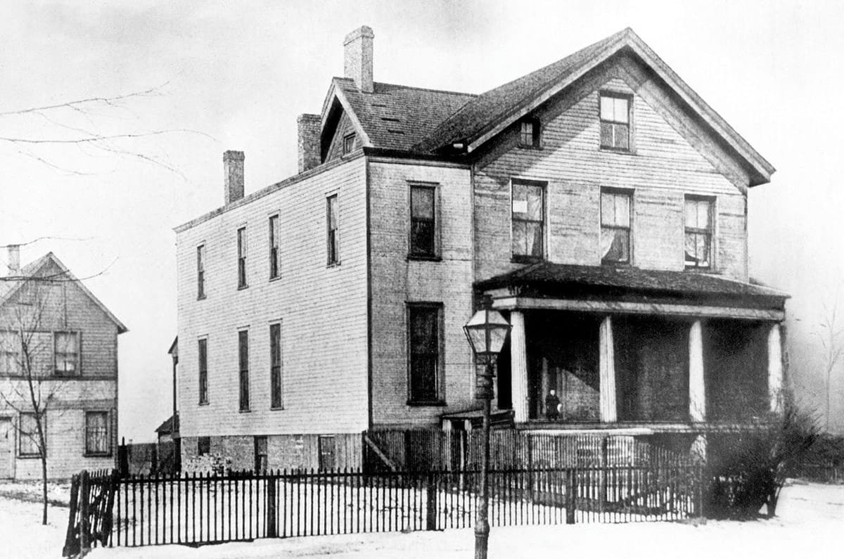 Wilson Street Hospital circa 1868