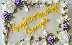 Georgia’s birthday cake