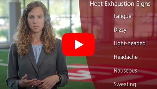 Allison Schroeder, MD describes heat-related illnesses