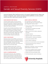 Gender and Sexual Diversity Services (GSDS)