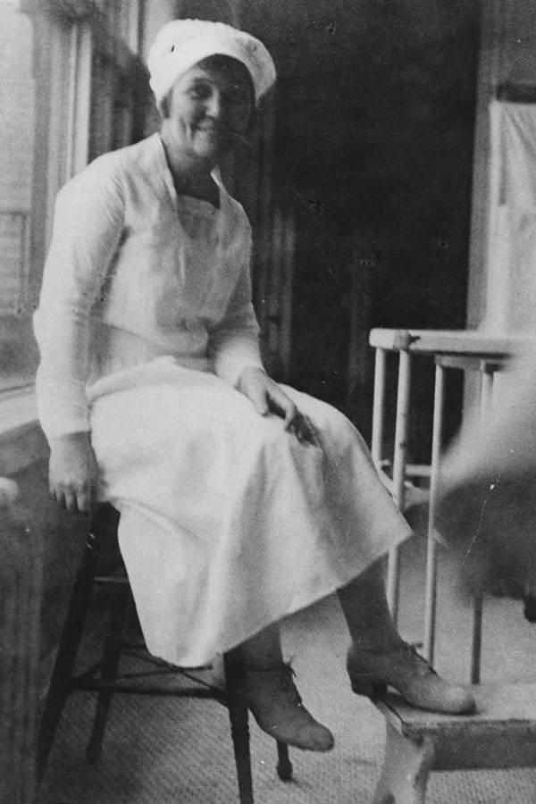 Portrait of Agatha Hodgins, RN, circa 1912