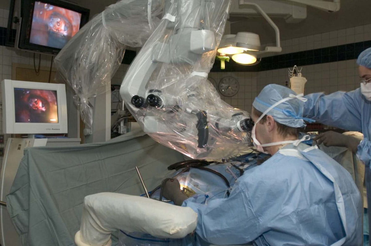 CyberKnife® technology in use during a procedure at UH