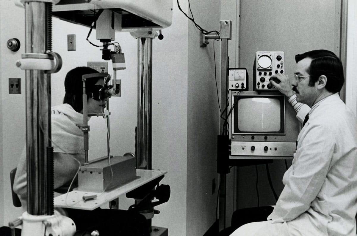 B scan ultrasonography as used in diagnosis in the late 1960s