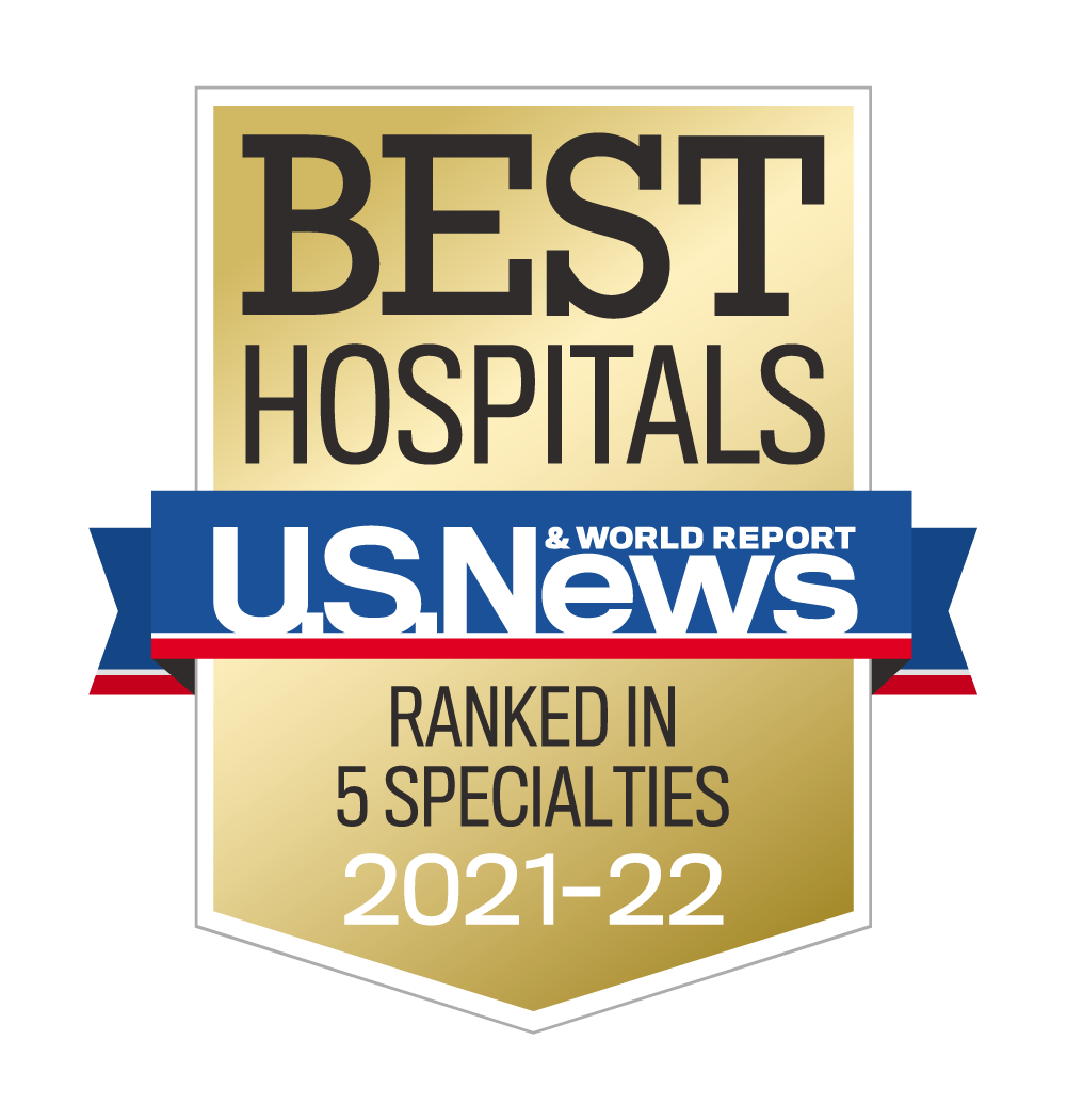 UH Cleveland Medical Center has been rated one of the nation's Best Hospitals by U.S. News & World Report