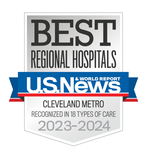 Named a Best Hospital 2023-2024 by U.S. News & World Report