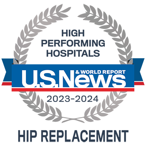 University Hospitals has been named a High Performing Hospital for Hip Replacement by U.S. News & World Report