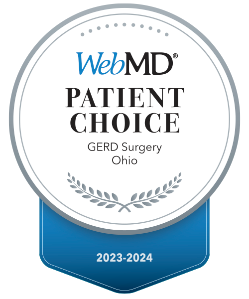 University Hospitals has been recognized with a 2023-2024 WebMD Patient Choice Award for excellence in GERD Surgery