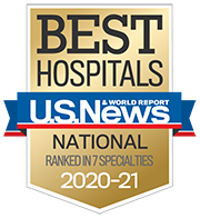 U.S. News & World Report Best Children’s Hospitals 2020-2021