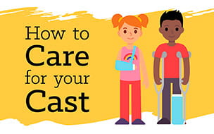 Infographic: How to Care for Your Cast