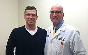John Dickens and Dr. Sean Cupp
