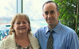Brenda James with Dan Zanotti, MD