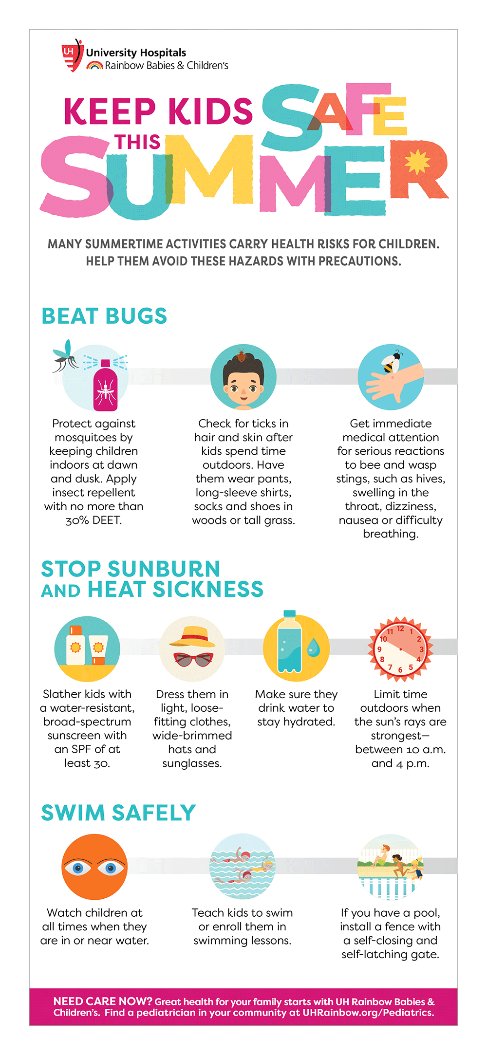 Infographic: Keep Kids Safe This Summer