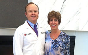 Steven Fitzgerald, MD and Pat Palermo