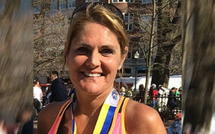 Marathon Runner Focuses on the Finish Line During Cancer Treatment