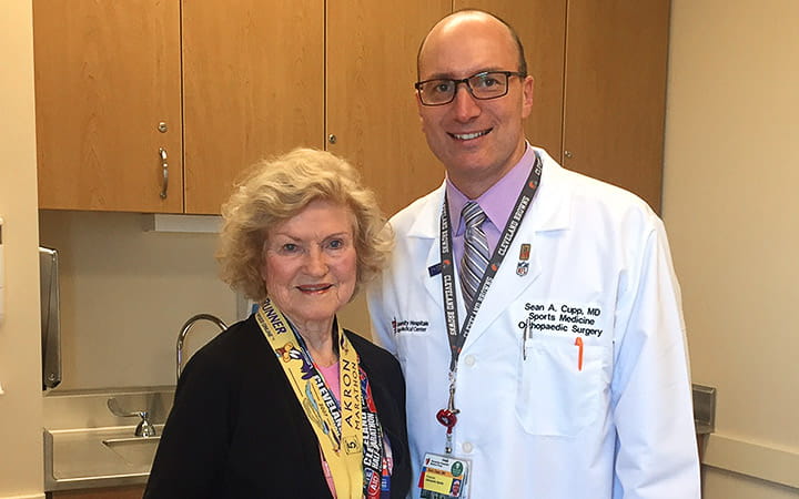 Agnes Smith and Sean Cupp, MD