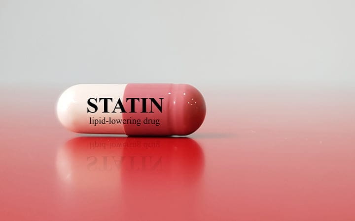 A Statin capsule