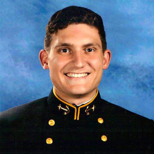 Drew Weninger in uniform