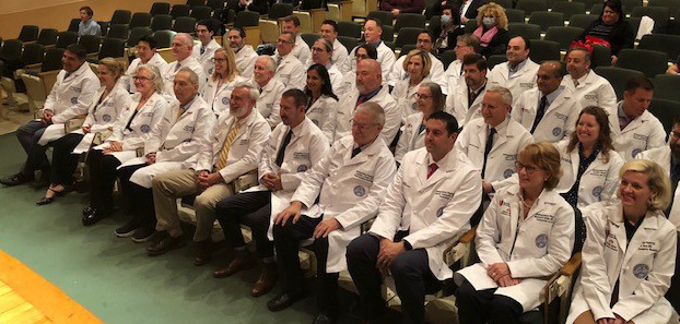 2022 UH Distinguished Physicians class photo at ceremony