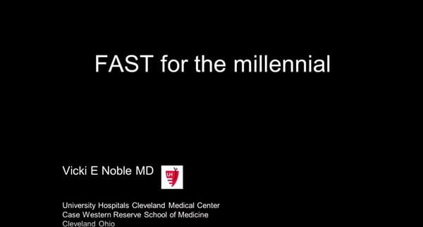 FAST for the Millennial presentation