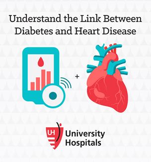 HVI Diabetes and Heart Disease illustration