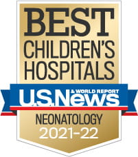 US News "Best Children's" Hospital Neonatology