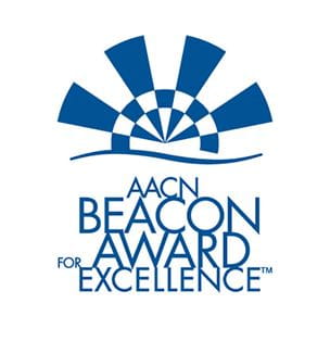 AACN Beacon Award logo