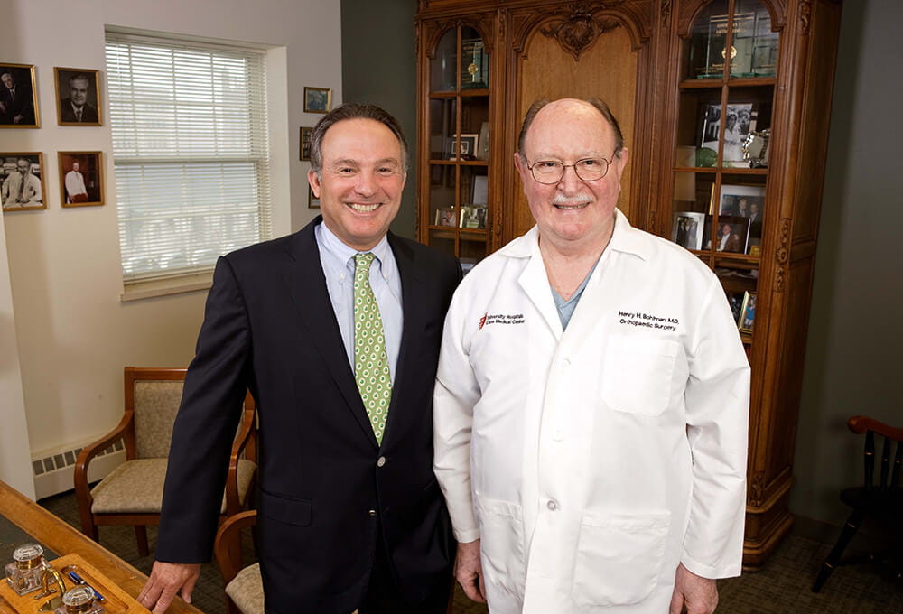 Randall Marcus, MD and Henry Bohlman, MD UH Orthopaedics