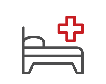 medical bed icon
