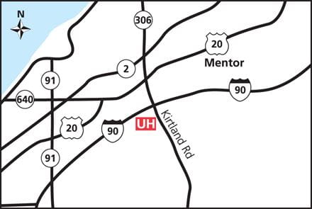 Map of UH Perrico Health Center Location
