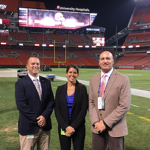 Nicole Sabatina, DO at FirstEnergy Stadium