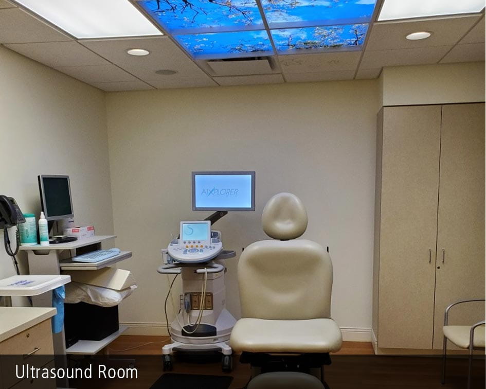 breast ultrasound room