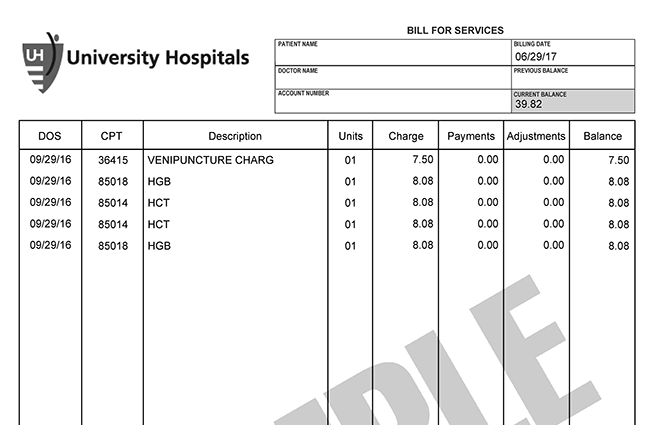 Pay Your Bill University Hospitals Cleveland Oh