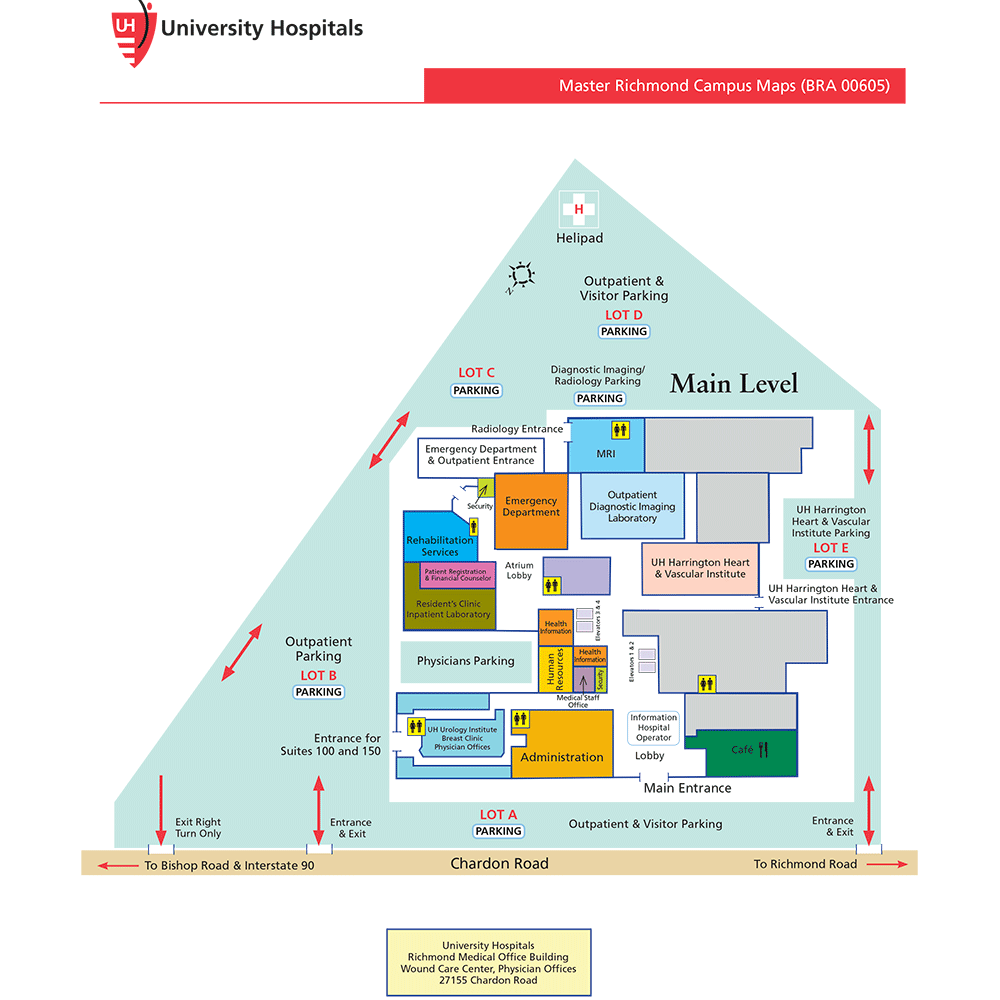 Richmond Campus Map
