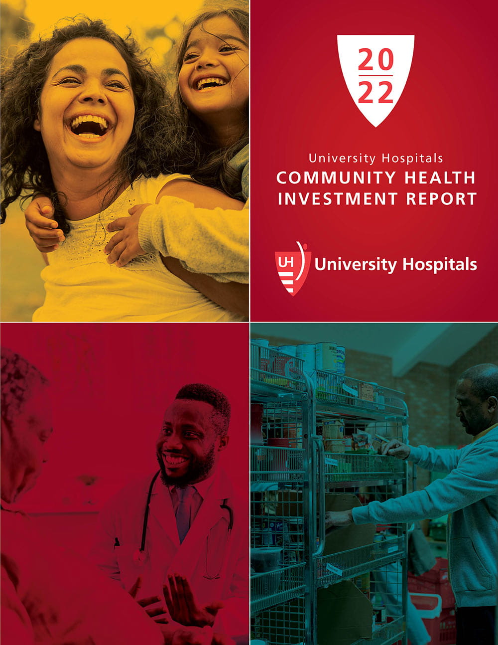 Cover to 2022 Community Health Investment Report