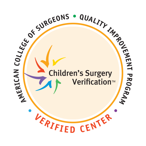UH Rainbow is a verified center of the ACS Children's Surgery Verification Quality Improvement Program