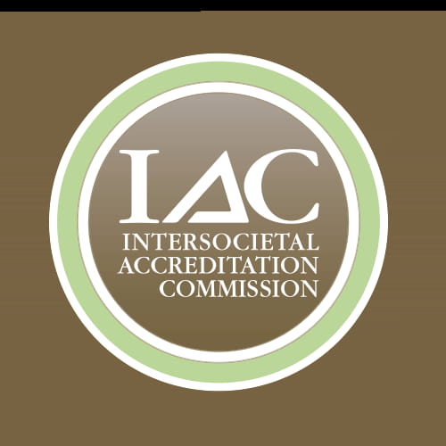 Accredited by The Intersocietal Accreditation Commission as a Vascular Testing facility