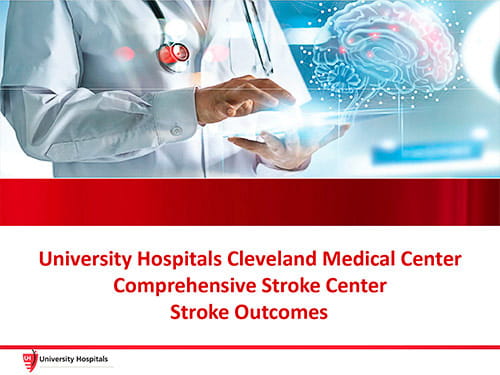 Cover of the 2021 UH Stroke Outcomes Report