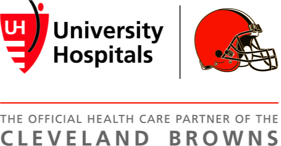 University Hospitals is the official healthcare partner of the Cleveland Browns