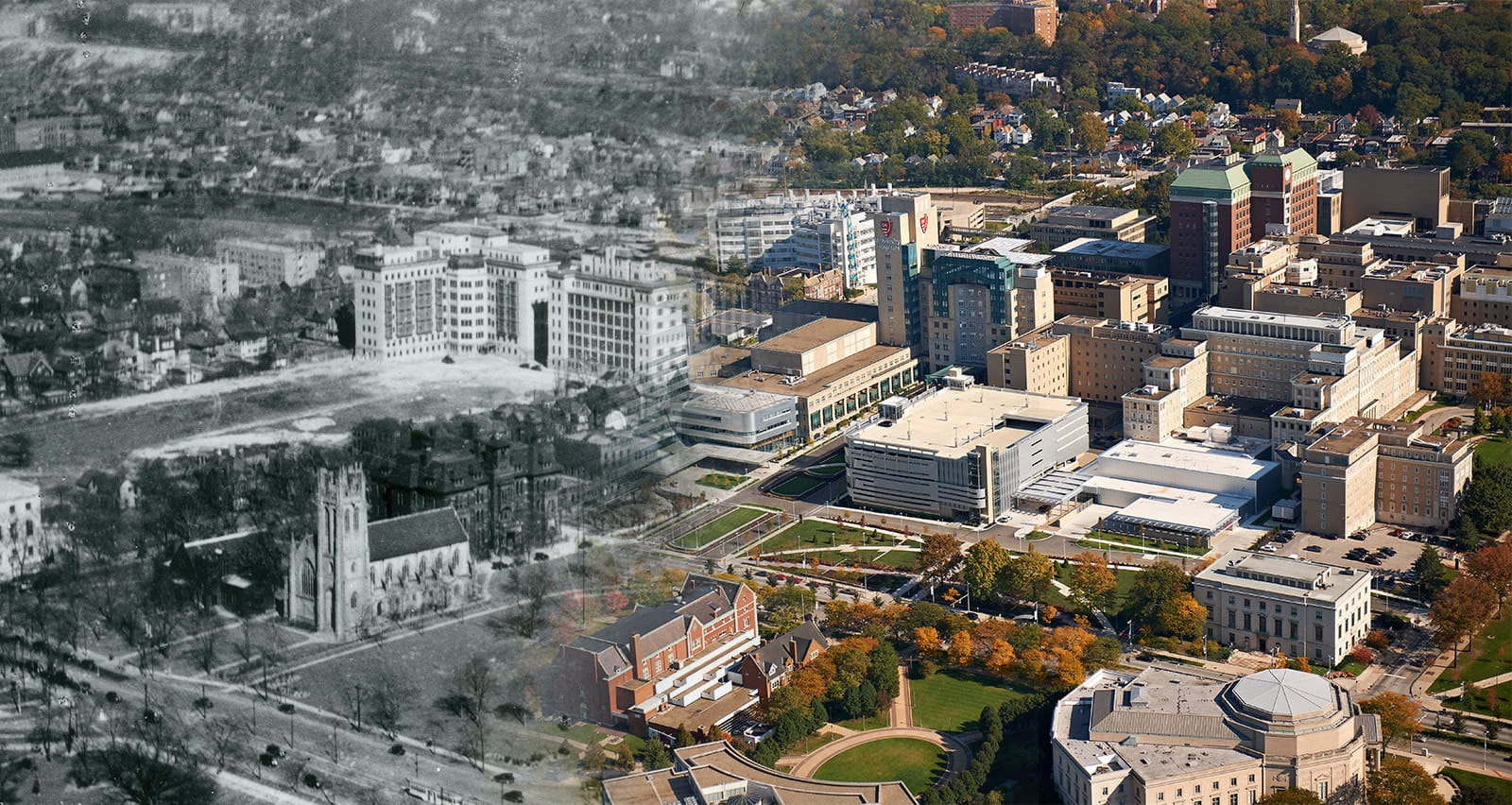 University Hospitals throughout the years