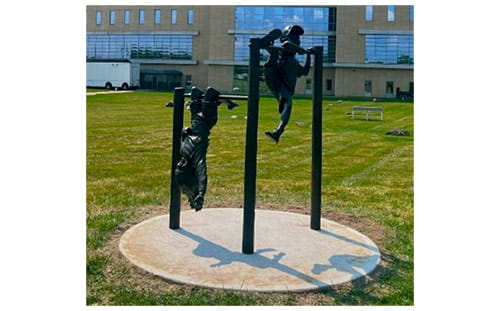 Mark Hopkins, Hangin’ Around, bronze