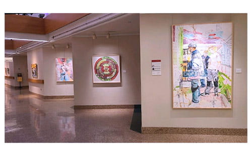 The Trudy Wiesenberger Gallery at UH Cleveland Medical Center