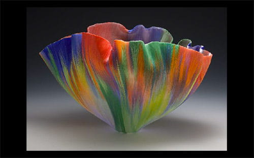 Toots Zynsky, Untitled, glass, 2011