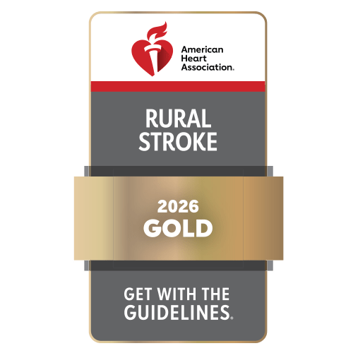 University Hospitals is recognized as Gold by the American Heart Association with its Rural Stroke designation