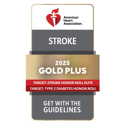 University Hospitals is recognized as Gold Plus by the American Heart Association with its Target: Stroke Honor Roll Elite and Target: Type 2 Diabetes Honor Roll designations