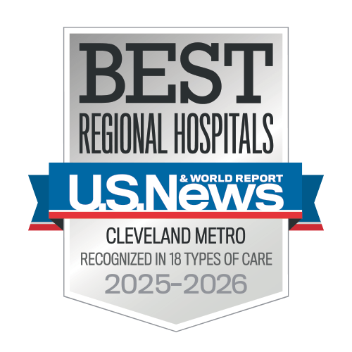 Named a Best Hospital 2023-2024 by U.S. News & World Report