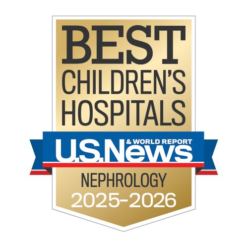 UH Rainbow Babies and Children’s was named a Best Children’s Hospital for Nephrology 2025 – 2026 by U.S. News & World Report