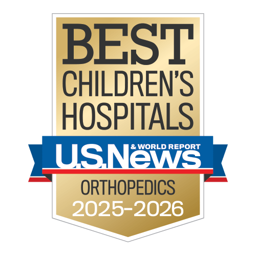 UH Rainbow Babies and Children’s was named a Named a Best Children’s Hospital for Orthopedics 2025 – 2026 by U.S. News & World Report