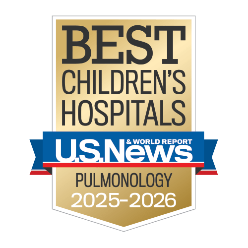 UH Rainbow Babies and Children’s was named a Best Children’s Hospital for Pulmonology and Lung Surgery 2025 – 2026 by U.S. News & World Report