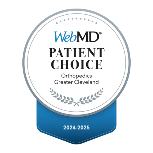University Hospitals has been recognized with a 2024-2025 WebMD Patient Choice Award for excellence in Orthopedics