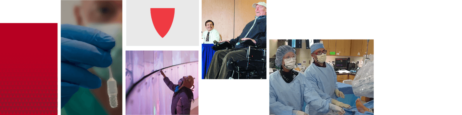 collage of UH photos